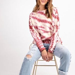 Last 1! NWT Tie Dye Pullover Sweatshirt
